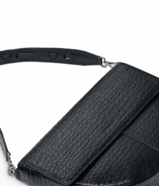 Lima Handbag Croco Black 6 Lima Handbag Croco Black - Afbeelding 4