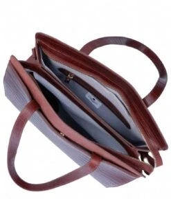 Classy Croc Cacao -Beroemde Bagage Winkel LOULOU 04LAPTOPBAG Classy Croc cacao 5 600