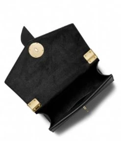 Michael Kors Greenwich Medium Th Satchel Black -Beroemde Bagage Winkel Michael Kors 30H1GGRS2L 001 3 600