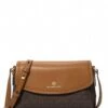 Michael Kors Brooklyn Large Flap Xbody Brown Acorn -Beroemde Bagage Winkel Michael Kors 32H1GBNC7B 252 1 600