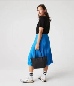 Lacoste 4Fh1 Women Shopping Bag 06 Black -Beroemde Bagage Winkel NF2037PO 33 000 2 600