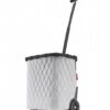 Reisenthel Carrycruiser Frame Rhombus Light Grey -Beroemde Bagage Winkel OE7062 1 600