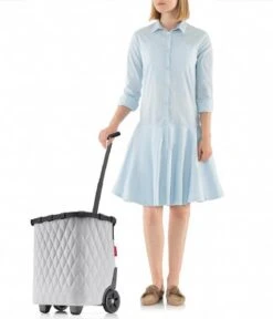 Reisenthel Carrycruiser Frame Rhombus Light Grey 10 Reisenthel Carrycruiser Frame Rhombus Light Grey -Beroemde Bagage Winkel OE7062 3 600