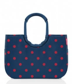Reisenthel Loopshopper L Frame Mixed Dots Red