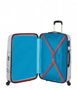 American Tourister Marvel Legends Spinner 75/28 Alfatwist Captain America Pop Art 13 American Tourister Marvel Legends Spinner 75/28 Alfatwist Captain America Pop Art -Beroemde Bagage Winkel PROD COL 64493 9074 6 600