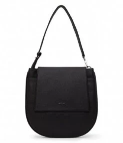 Matt & Nat Match Purity Shoulder Bag Black