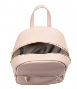 Backpack Kiwi Blush Pink -Beroemde Bagage Winkel TheLittleGreenBag Kiwi rugzak blushpink backpack inside 600