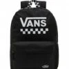 Vans Street Sport Realm Backpack Black White Checkerboard -Beroemde Bagage Winkel VN0A49ZJ56M1 black 1 600