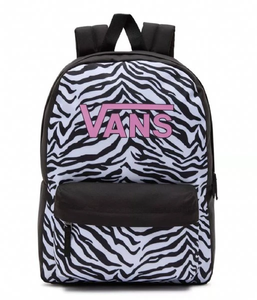 Vans Gr Girls Realm Backpack White-Black 3 Vans Gr Girls Realm Backpack White-Black