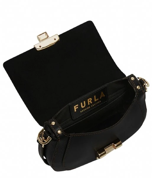 Furla Club 2 Small Crossbody 26 Nero 6 Furla Club 2 Small Crossbody 26 Nero - Afbeelding 4