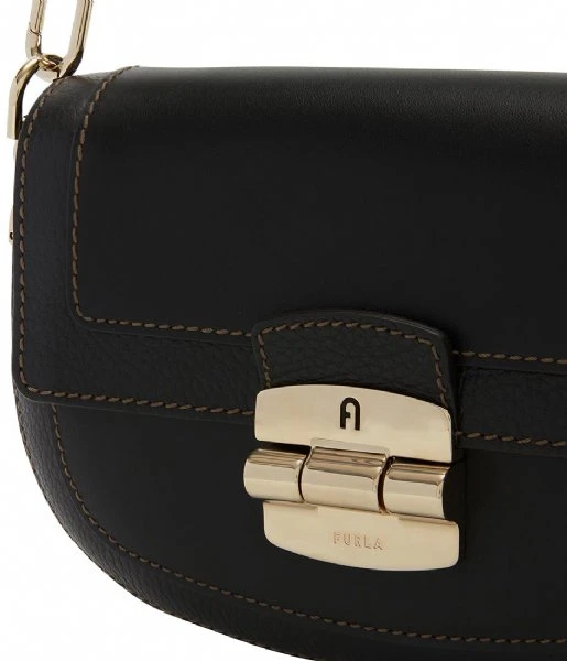 Furla Club 2 Small Crossbody 26 Nero 7 Furla Club 2 Small Crossbody 26 Nero - Afbeelding 5