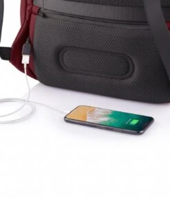 XD Design Bobby Soft Anti Theft Backpack 15.6 Inch Red -Beroemde Bagage Winkel XD Design Bobby Soft Anti Theft Red 5 600