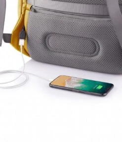 XD Design Bobby Soft Anti Theft Backpack 15.6 Inch Yellow -Beroemde Bagage Winkel XD Design Bobby Soft Anti Theft Yellow 5 600