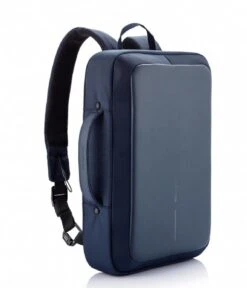 XD Design Bobby Bizz Anti Theft Backpack 15.6 Inch Blue -Beroemde Bagage Winkel XD design bobby bizz anti theft backpack rugzak blue backpack side 2 600