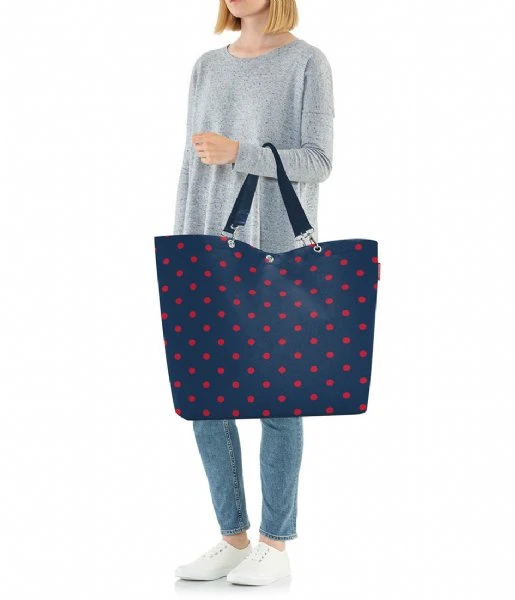 Reisenthel Shopper XL Mixed Dots Red 4 Reisenthel Shopper XL Mixed Dots Red - Afbeelding 2