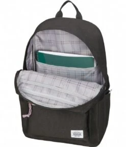 American Tourister Upbeat Backpack Zip Black -Beroemde Bagage Winkel american tourister 129578 upbeat backpack zip zwart inside 600