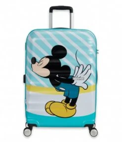 American Tourister Wavebreaker Disney Spinner 67/24 Mickey Blue Kiss
