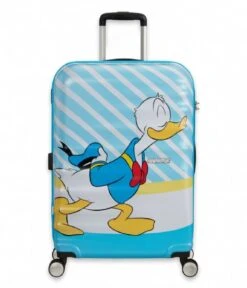 American Tourister Wavebreaker Disney Spinner 67/24 Donald Blue Kiss