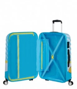 American Tourister Wavebreaker Disney Spinner 67/24 Donald Blue Kiss -Beroemde Bagage Winkel american tourister 85670 wavebreaker disney spinner 67 24 donald blue kiss 8661 6 600
