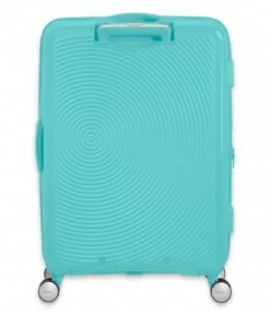 American Tourister Soundbox Spinner 67/24 Expandable Poolside Blue -Beroemde Bagage Winkel american tourister 88473 8864 soundbox spinner 67 4 600
