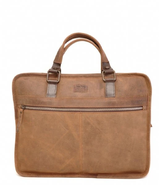 Barbarossa Business Bag 15.6 Inch Coffee 5 Barbarossa Business Bag 15.6 Inch Coffee - Afbeelding 3