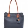 Chamonix Shopper Navy -Beroemde Bagage Winkel berba shopper nos navy front 600