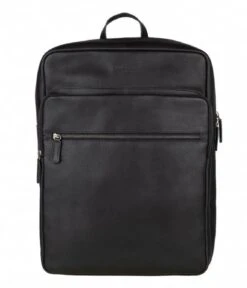 BURKELY Antique Avery Backpack Zip 15.6 Inch Zwart