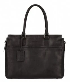 Burkely Antique Avery Laptopbag 1-Zip 15.6 Inch Zwart