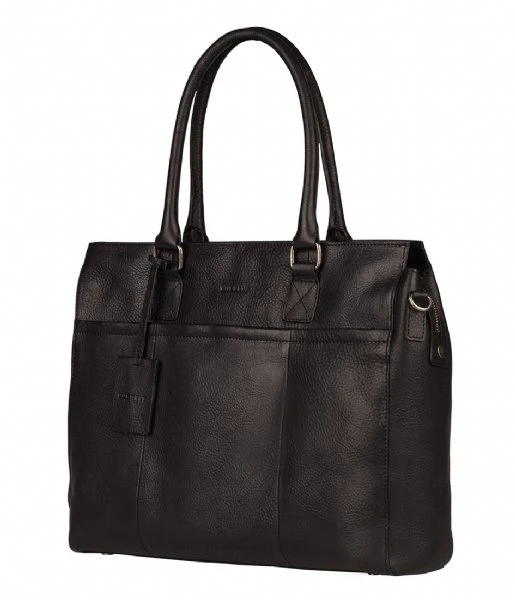 Burkely Antique Avery Laptopbag 1-Zip 15.6 Inch Zwart 5 Burkely Antique Avery Laptopbag 1-Zip 15.6 Inch Zwart - Afbeelding 3