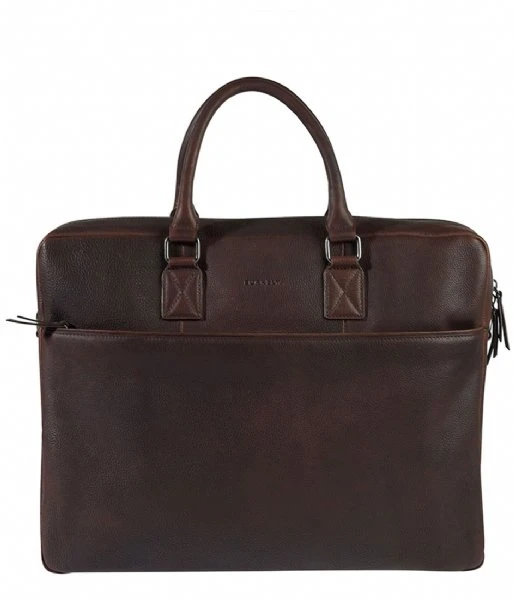 BURKELY Antique Avery Laptopbag 17 Inch Bruin 3 BURKELY Antique Avery Laptopbag 17 Inch Bruin