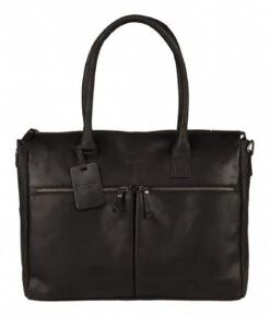 BURKELY Vintage Valerie Laptopbag 15.6 Inch Zwart