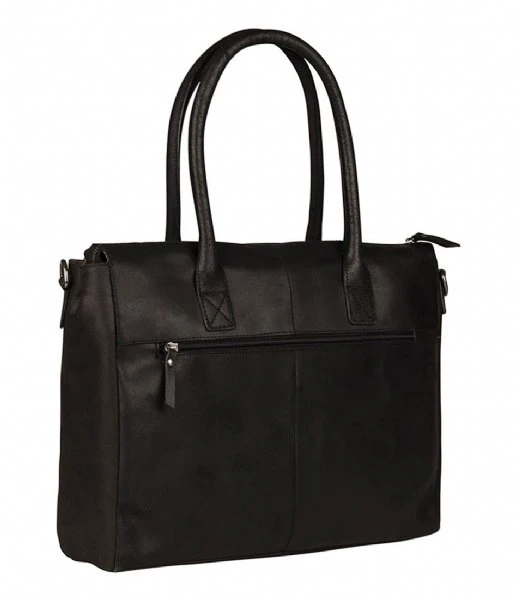 BURKELY Vintage Valerie Laptopbag 15.6 Inch Zwart 6 BURKELY Vintage Valerie Laptopbag 15.6 Inch Zwart - Afbeelding 4