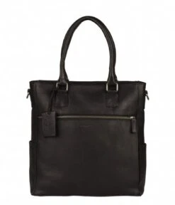 Burkely Antique Avery Shopper 13.3 Inch Zwart
