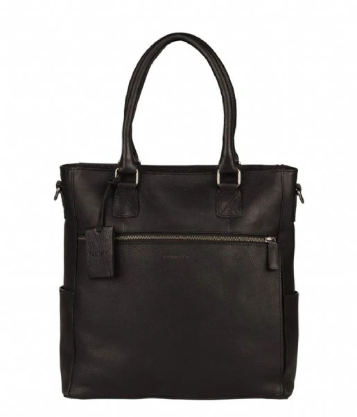 Burkely Antique Avery Shopper 13.3 Inch Zwart 3 Burkely Antique Avery Shopper 13.3 Inch Zwart