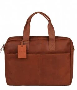 Burkely Vintage River Worker 15.6 Inch Cognac