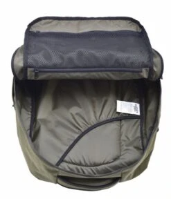 Military Cabin Backpack 44 L 15 Inch Military Green -Beroemde Bagage Winkel cabinzero CZ0914 Military Cabin Backpack 44 L military green inside 600