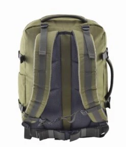 Military Cabin Backpack 36 L 17 Inch Military Green -Beroemde Bagage Winkel cabinzero CZ1814 Military Cabin Backpack 36 L military green back 600
