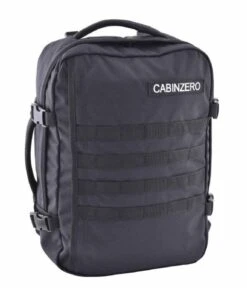 Military 28L Cabin Backpack Absolute Black 10 Military 28L Cabin Backpack Absolute Black -Beroemde Bagage Winkel cabinzero military absolute black 3 600