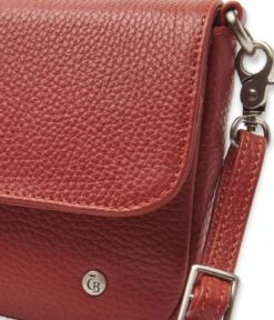 Gesso Clutch Rood -Beroemde Bagage Winkel catselijn beerens 27 9810 gesso clutch rood 5 600