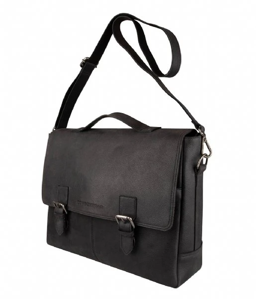 Cowboysbag Messenger Laptopbag Bolong 15.6 Inch Misty Black 5 Cowboysbag Messenger Laptopbag Bolong 15.6 Inch Misty Black - Afbeelding 3