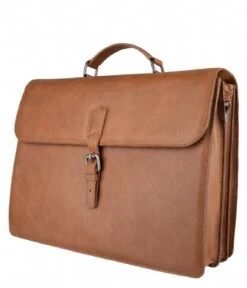 Cowboysbag Laptopbag Gorstan 15.6 Inch Cognac -Beroemde Bagage Winkel cowboysbag 3280 Gorstan aktetas15.6 cognac 2 600
