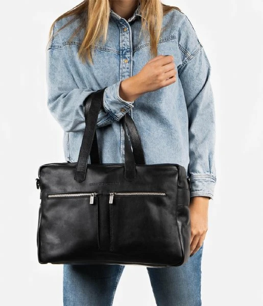 Cowboysbag Laptop Bag Marbury 15.6 Inch Black 4 Cowboysbag Laptop Bag Marbury 15.6 Inch Black - Afbeelding 2