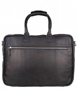 Cowboysbag Laptopbag Hacklet 15.6 Inch Black -Beroemde Bagage Winkel cowboysbag baghacklet black back 600