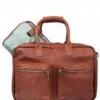 Cowboysbag The Diaper Bag Mint Inside Cognac & Mint Inside -Beroemde Bagage Winkel cowboysbag diaperbag cognac mint inside 1249 300 front2 600