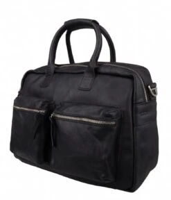 Cowboysbag The Diaper Bag Mint Inside Black & Mint Inside -Beroemde Bagage Winkel cowboysbag the diaperbag black mint inside 1249 100 side 600