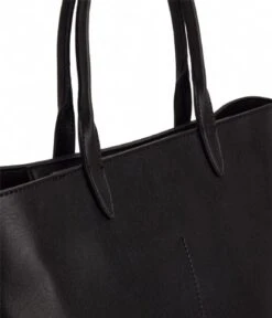 Matt & Nat Curb Vintage Tote Bag Black 11 Matt & Nat Curb Vintage Tote Bag Black -Beroemde Bagage Winkel curb vintage black 5 600