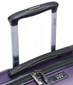 Delsey Air Armour 55cm Slim Trolley Dark Purple -Beroemde Bagage Winkel delsey air20armour 00386680318T9 09 600
