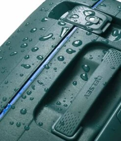 Delsey Moncey 76cm Trolley Koffer Green -Beroemde Bagage Winkel delsey moncey 00384482103 08 600