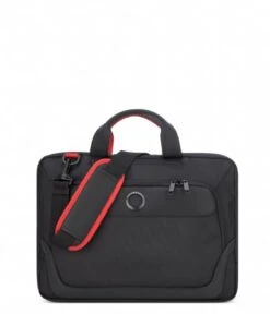 Delsey Parvis 2CPT Aktetas Laptop Black