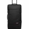 Eastpak Tranverz M Black 1 Eastpak Tranverz M Black -Beroemde Bagage Winkel eastpak tranverz medium koffers black luggage ek62l 008 front 600